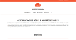 Desktop Screenshot of moebelgeschmack.de